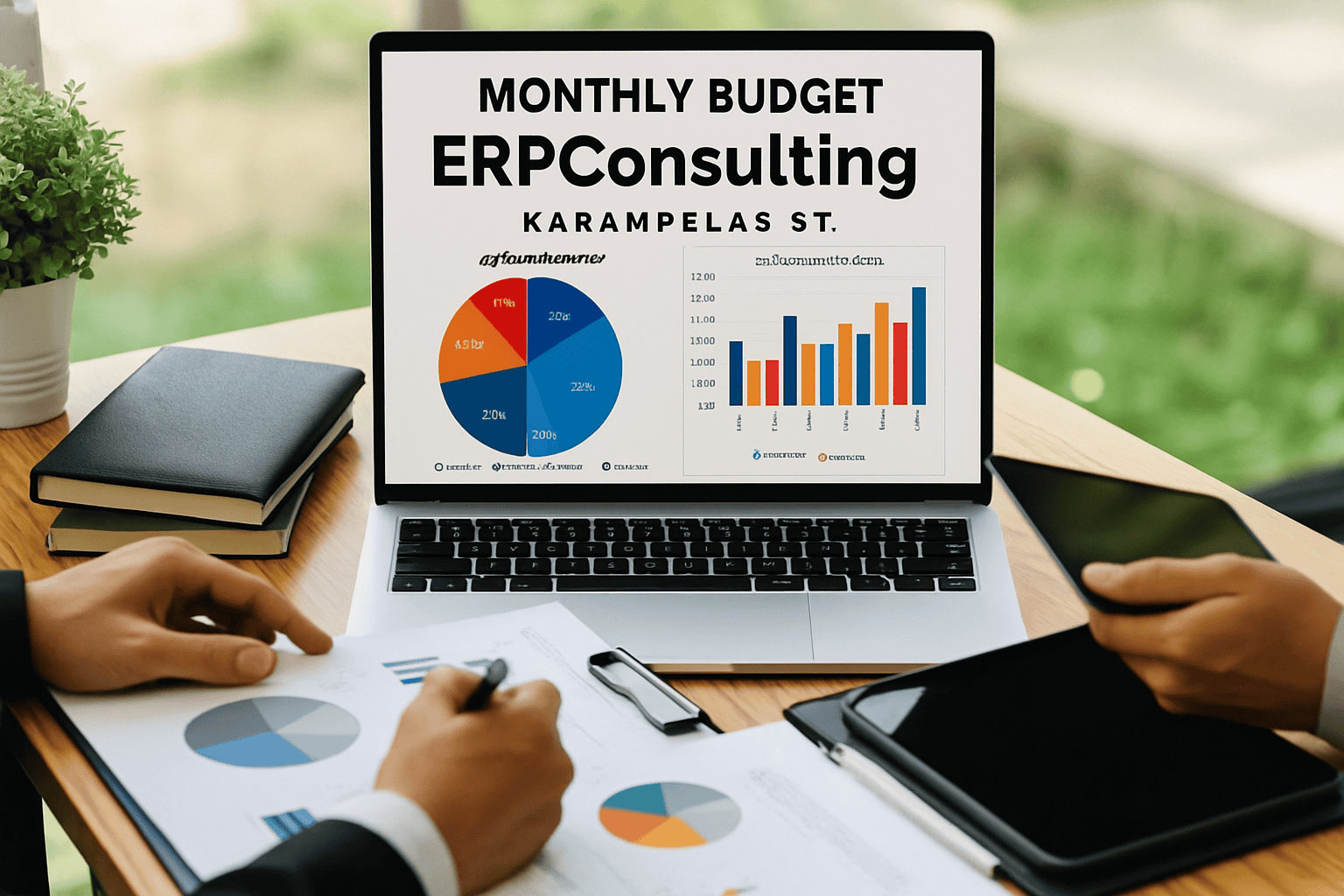 ERPConsulting - ERP σύστημα με dashboards και αναφορές επιχείρησης
