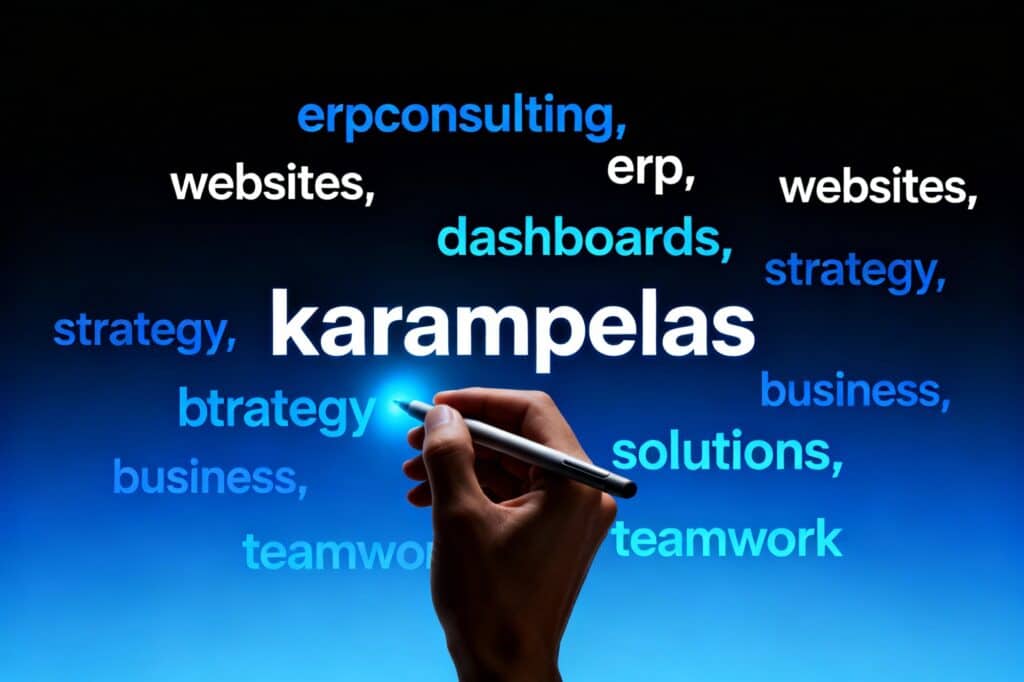 ERP Consulting – ΚΑΡΑΜΠΕΛΑΣ. ERP, Ψηφιακές λύσεις, websites, dashboards, antivirus